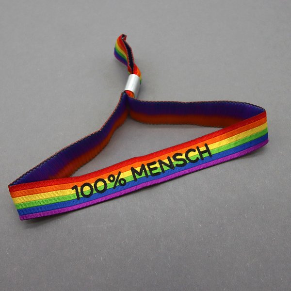 Regenbogen 100% Mensch (Bild für) Regenbogen 100% Mensch