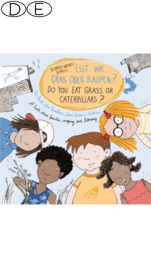 Esst ihr Gras oder Raupen? - deutsch u. arab./engl./spanisch (ab 4 J.) (Bild für) Esst ihr Gras oder Raupen? - deutsch u. arab./engl./spanisch (ab 4 J.)