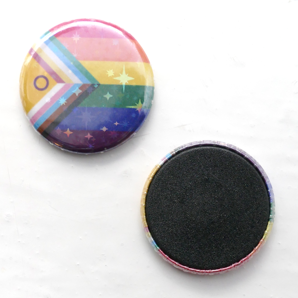 Disability & Inter* inklusive Progress Pride Glitzer B (Bild für) Disability & Inter* inklusive Progress Pride Glitzer B
