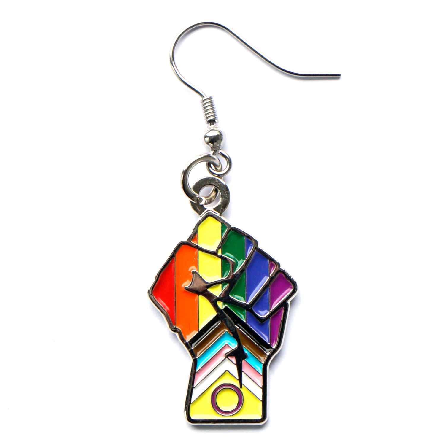 Inter* Progress Pride Faust (Bild für) Inter* Progress Pride Faust